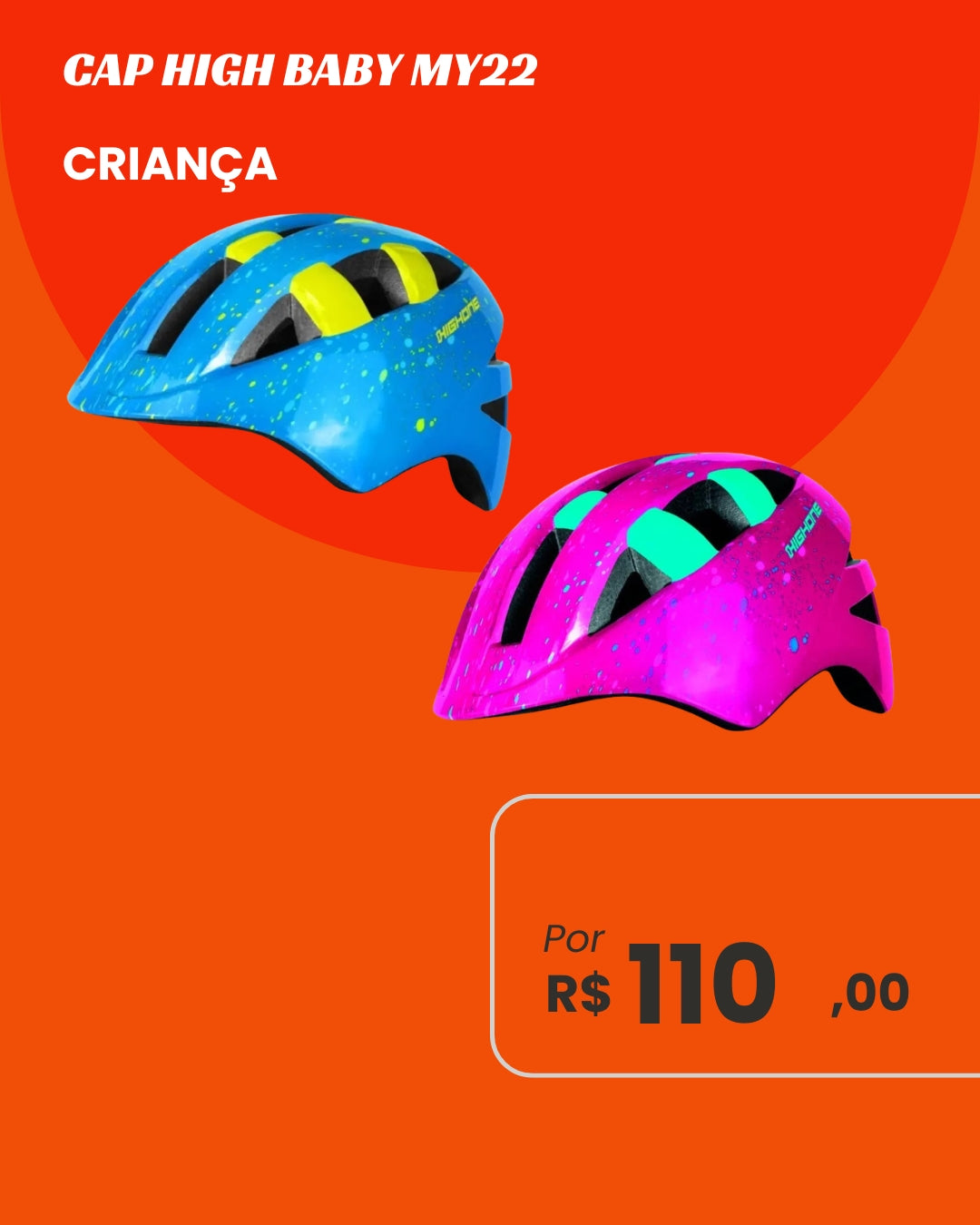 Capacete MY22 Infantil - Design Moderno e Proteção Essencial
