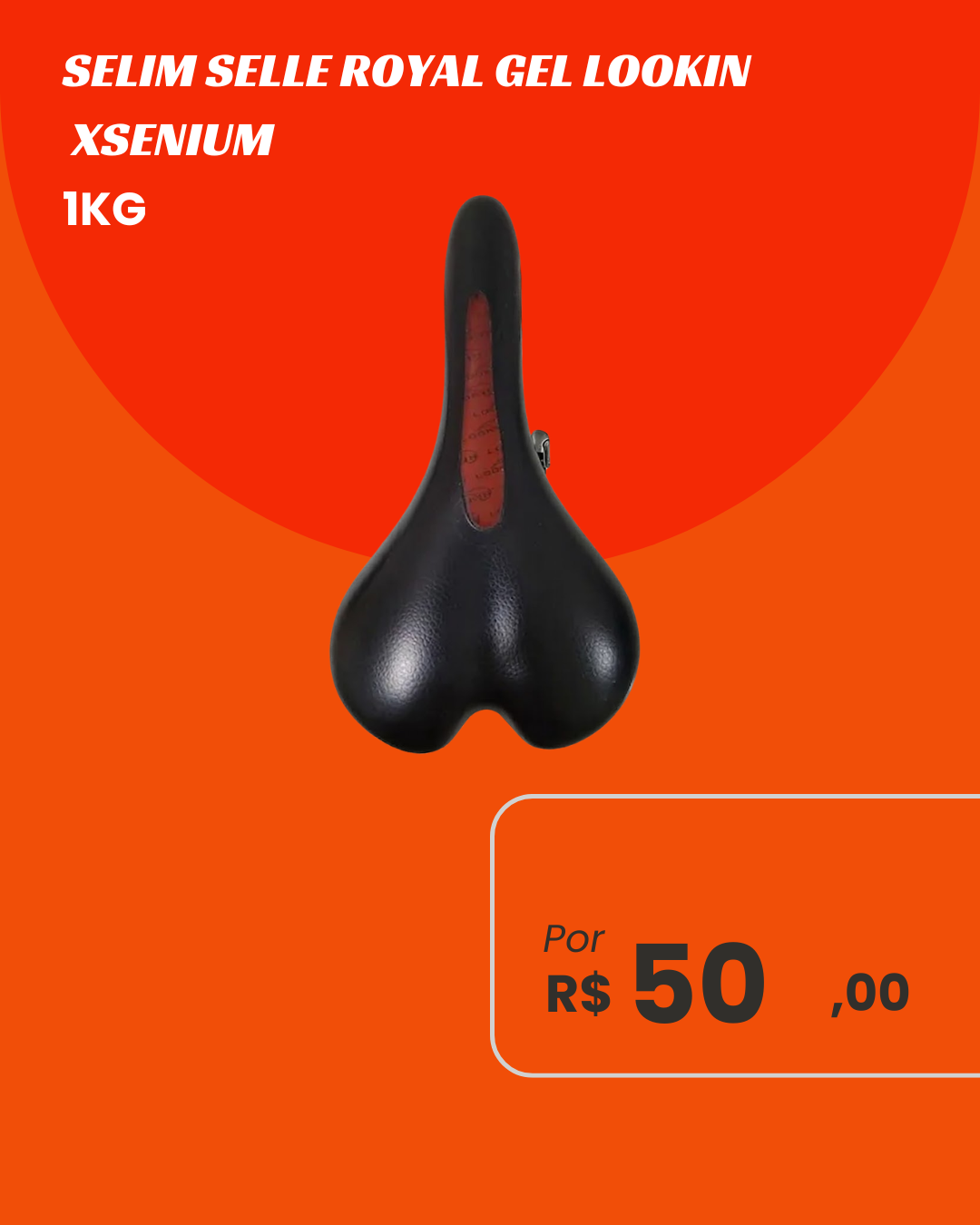 Selim Selle Royal Lookin Gel Xsenium - Conforto Robusto 1kg