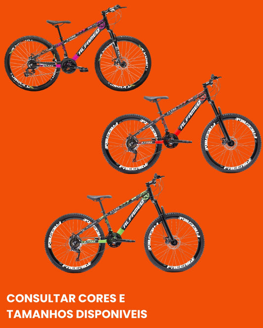 Bicicleta Atack Alfameq Aro 26 Freeride