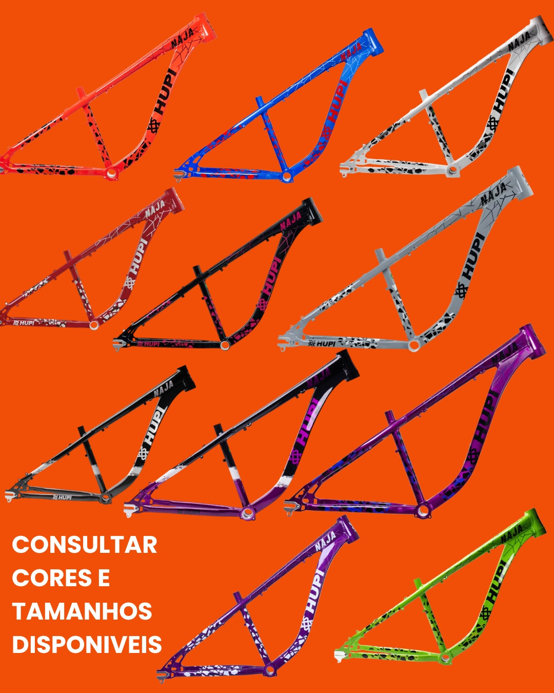 Bicicleta HUPI Naja V9 Aro 26