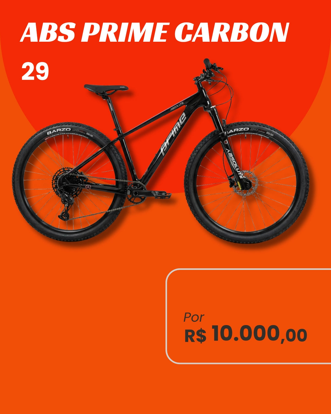 Bicicleta Absolute Prime SL III Carbon Aro 29