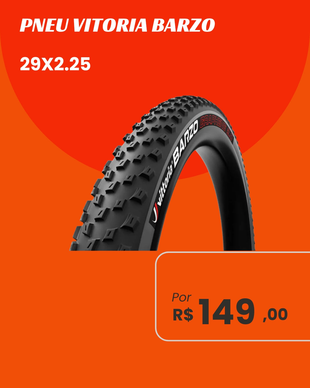 Pneu Vittoria Barzo 29x2.25 Graphene 2.0 - Performance Elite
