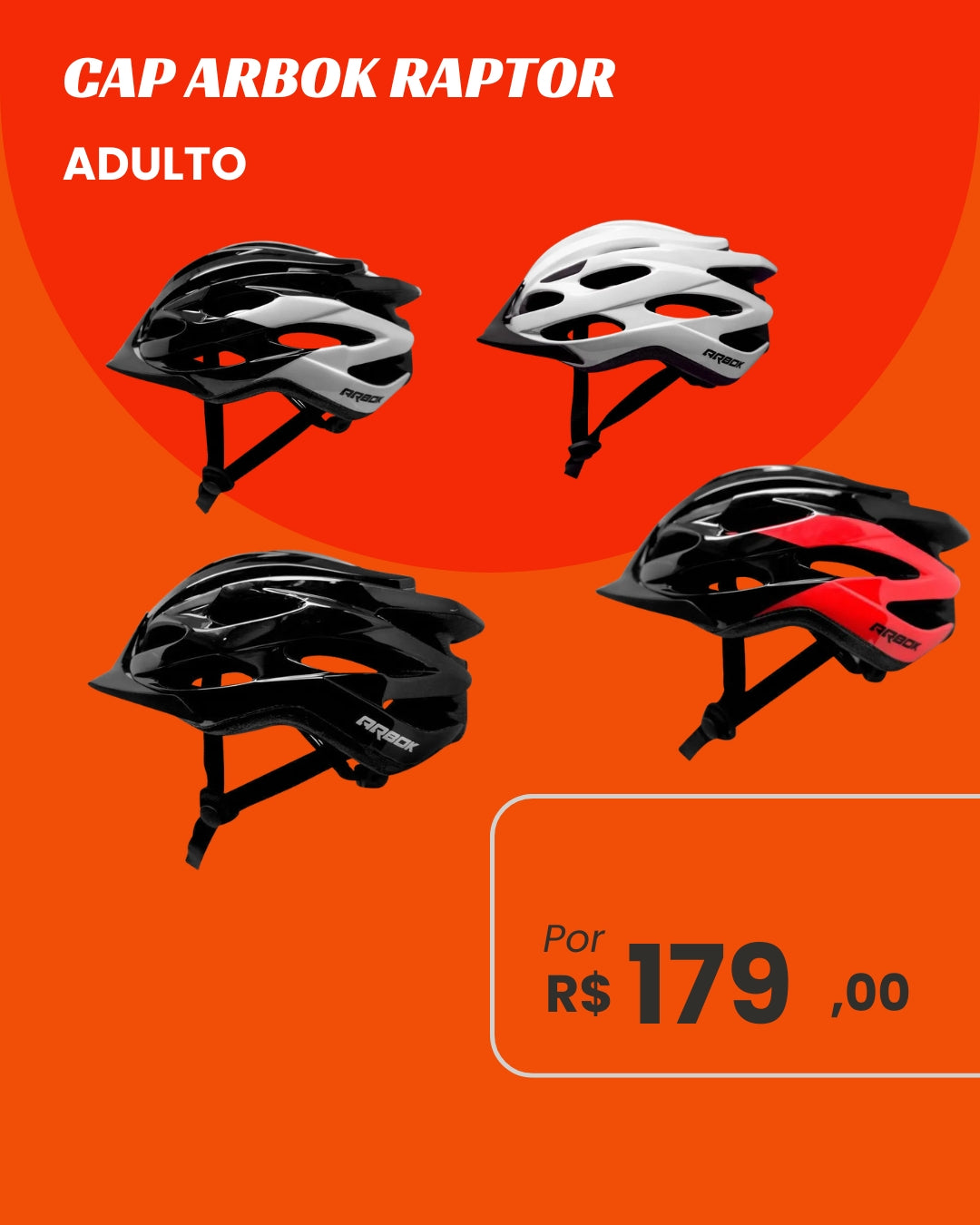 Capacete Arbok Raptor Adulto - Resistência e Estilo MTB