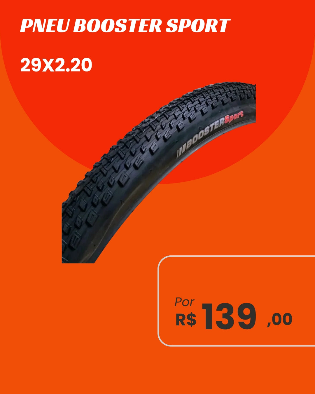 Pneu Kenda Booster Sport 29x2.20 - Performance e Grip