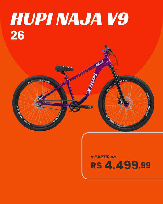 Bicicleta HUPI Naja V9 Aro 26