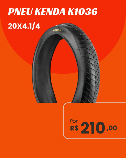 Pneu Kenda K1036 20x4.1/4 - Performance e Estabilidade Premium