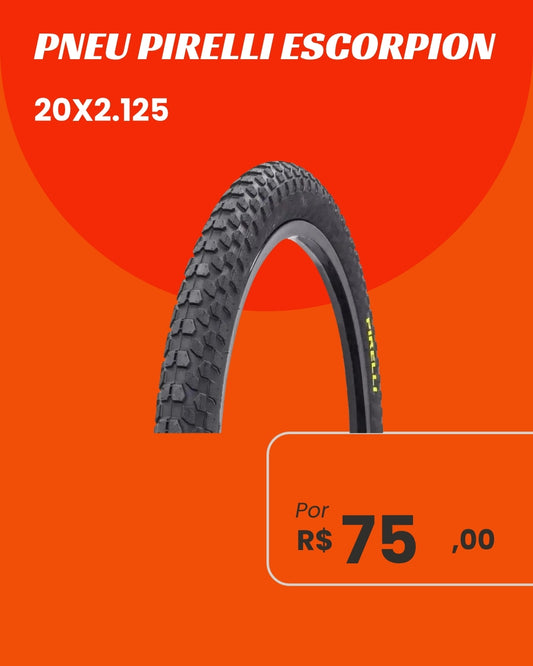 Pneu Pirelli Scorpion 20x2.125 - Aderência e Performance Off-Road