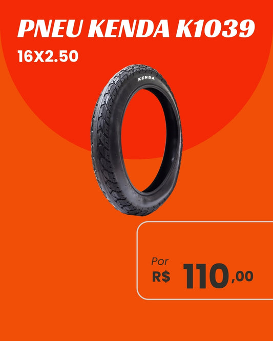 Pneu Kenda K1039 16x2.50 - Alta Performance e Aderência