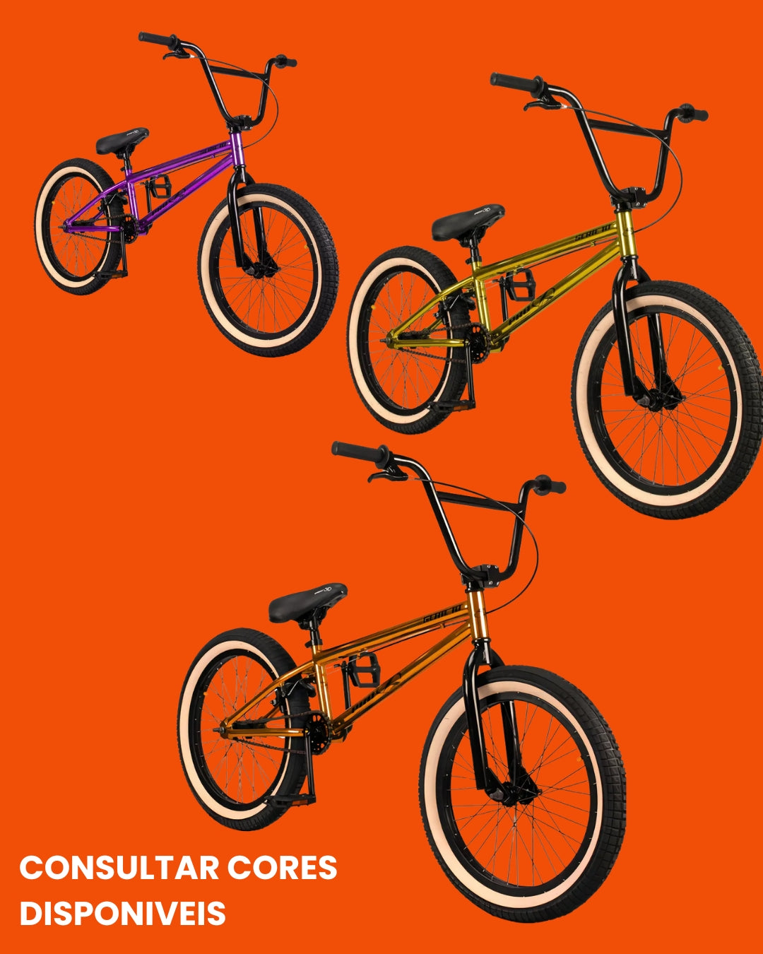 Bicicleta Pro X Série 10 Aro 20 BMX Alumínio Juvenil