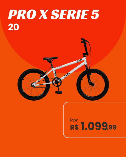 Bicicleta Pro X Série 5 Aro 20 Infantil Juvenil