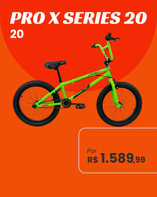 Bicicleta Pro X Series Aro 20 BMX Freio a Disco