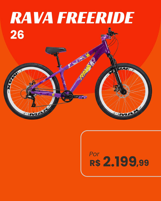 Bicicleta Rava Freeride Aro 26 Vmaxx