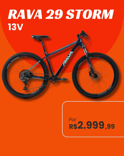 Bicicleta Rava Storm 13V Aro 29