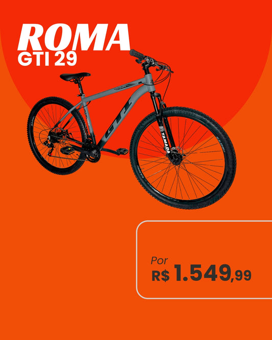 Bicicleta GTI Roma Aro 29 21V