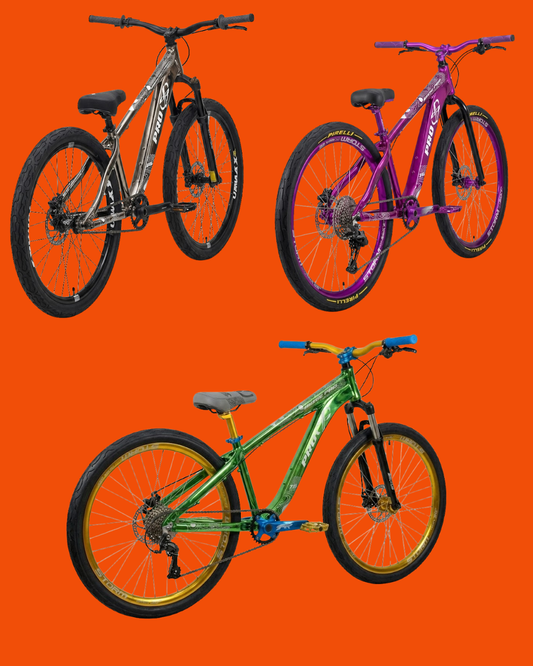 Bicicleta Rustic Pro X Aro 26 - Monte do Seu Jeito (Linha Premium Grau / Freeride)