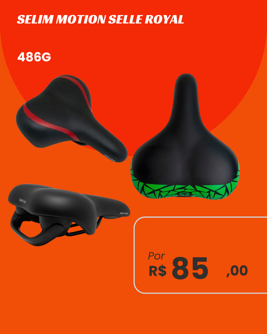 Selim Selle Royal Motion - Conforto Anatômico Urbano 486g